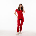 Костюм медичний жіночий  "Comfort" Rose-red