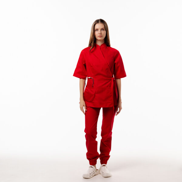 Костюм медичний жіночий "Sport Base" Rose-red
