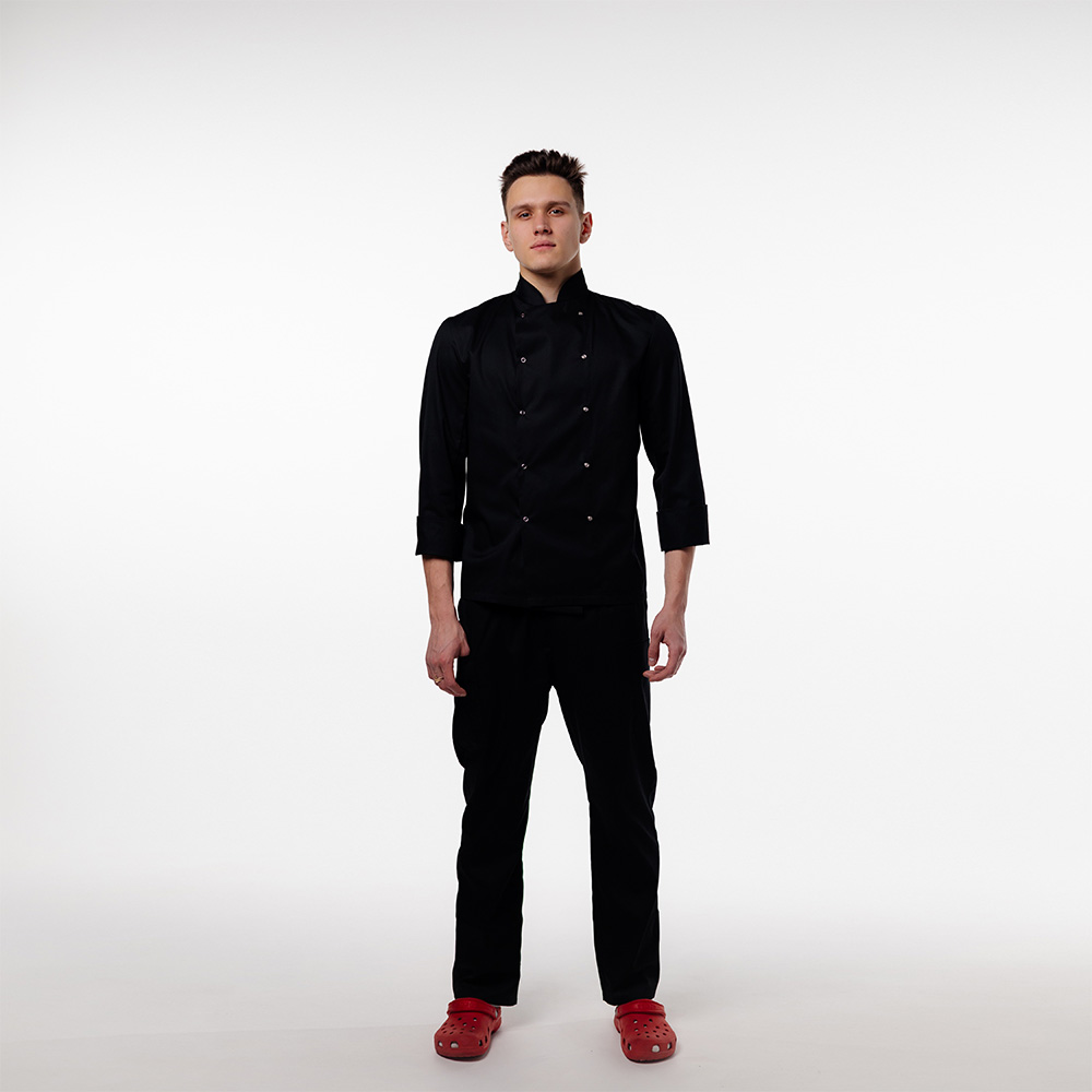 Костюм медичний чоловічий "Modern" Black