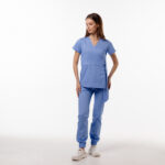 Костюм медичний жіночий "Sport Slim" Sky-blue